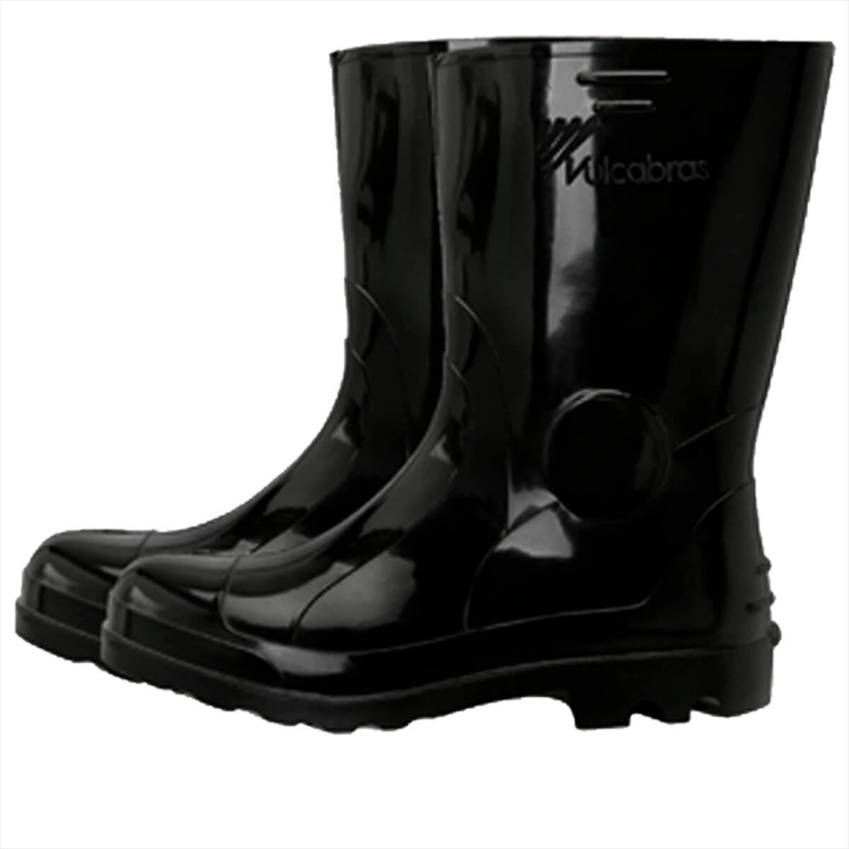 Calçados - Bota De Borracha Preta 